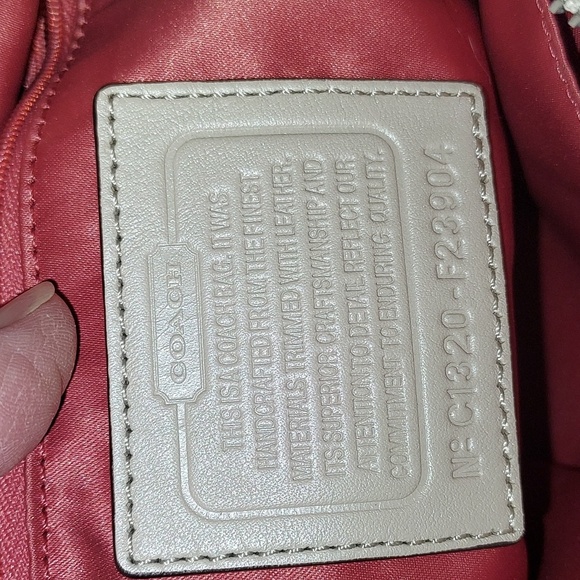 Coach Ashley Op Art Mini Tote Satchel Bag - Picture 8 of 12